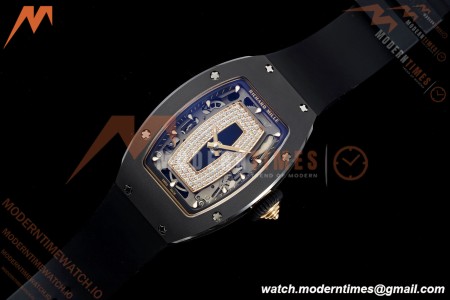 Richard Mille - RM07-01 Black Ceramic CER/RU Black Onyx ZF Asian CRMA2 | 리차드 밀 - RM07-01 블랙 세라믹 CER/RU 블랙 오닉스 ZF 아시안 CRMA2