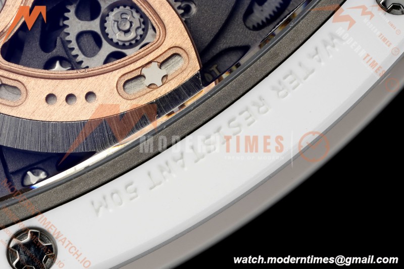 Richard Mille - RM07-01 White Ceramic CER/RU Red Onyx ZF Asian CRMA2