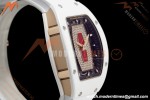 Richard Mille - RM07-01 White Ceramic CER/RU Red Onyx ZF Asian CRMA2