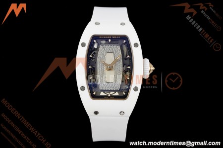 Richard Mille - RM07-01 White Ceramic CER/RU White Onyx ZF Asian CRMA2