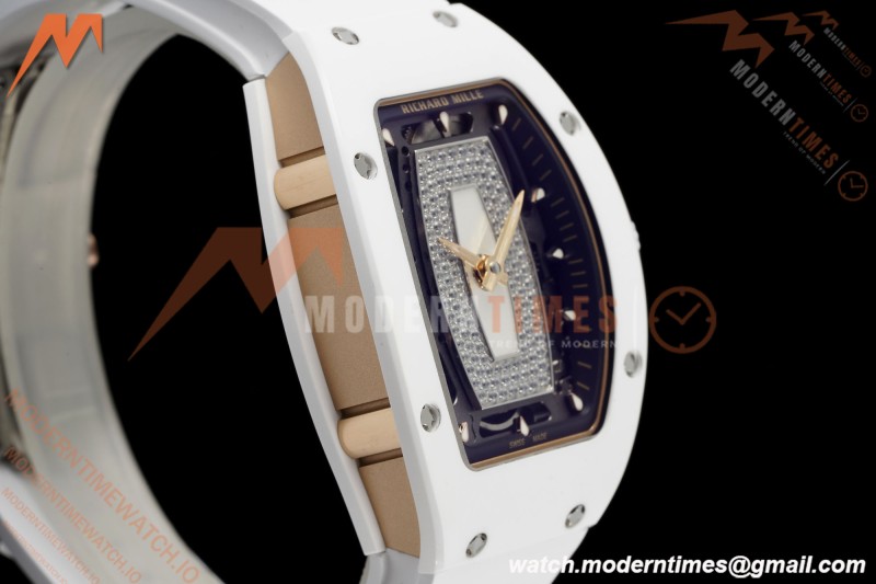 Richard Mille - RM07-01 White Ceramic CER/RU White Onyx ZF Asian CRMA2