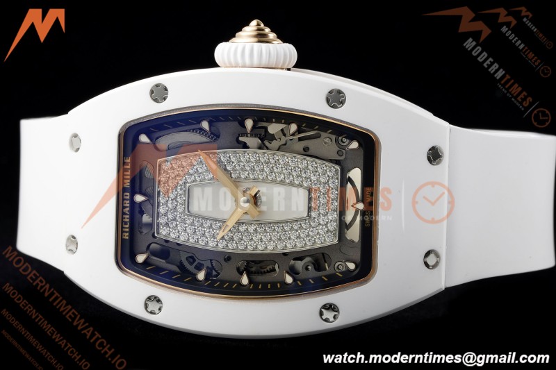 Richard Mille - RM07-01 White Ceramic CER/RU White Onyx ZF Asian CRMA2