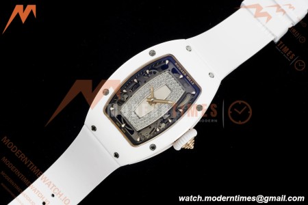 Richard Mille - RM07-01 White Ceramic CER/RU White Onyx ZF Asian CRMA2