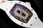 Richard Mille - RM07-01 White Ceramic CER/RU Black Onyx ZF Asian CRMA2 | 리차드 밀 - RM07-01 화이트 세라믹 CER/RU 블랙 오닉스 ZF 아시안 CRMA2