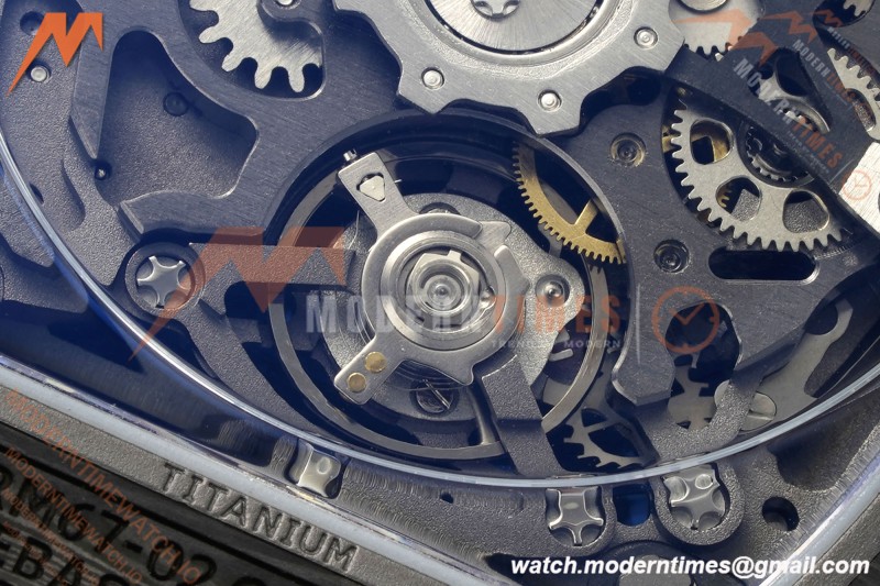 Richard Mille - RM67-02 Custom Made Lando Norris Black NTPT FC/NY Orn/Blk Skeleton VAF CRMA7