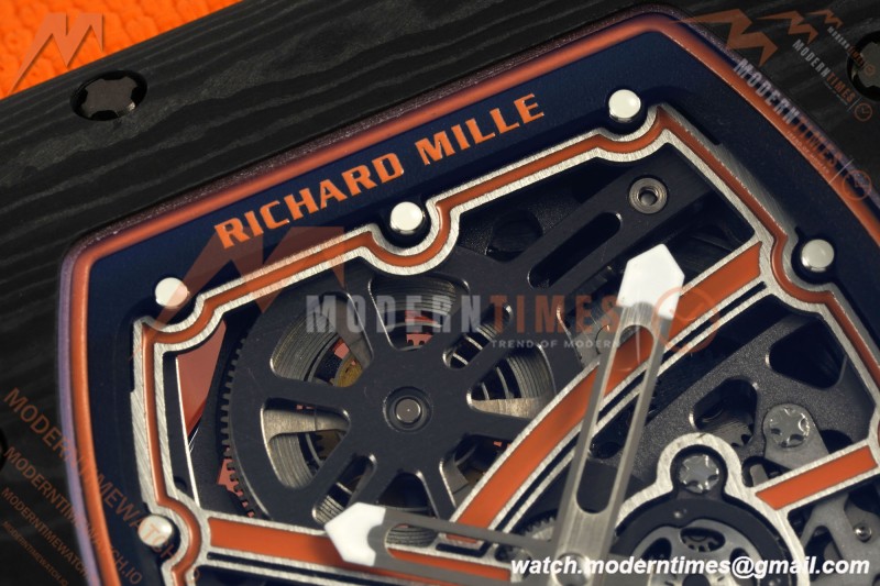 Richard Mille - RM67-02 Custom Made Lando Norris Black NTPT FC/NY Orn/Blk Skeleton VAF CRMA7