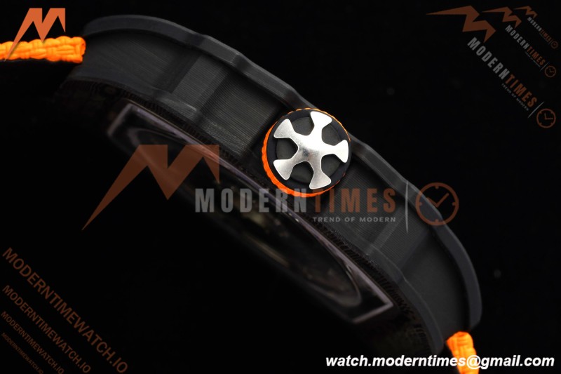 Richard Mille - RM67-02 Custom Made Lando Norris Black NTPT FC/NY Orn/Blk Skeleton VAF CRMA7