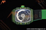 Richard Mille - RM67-02 Custom Made Wayde van Niekerk Green NTPT FC/NY Grn/Blk Skeleton VAF CRMA7 | Richard Mille - RM67-02 맞춤 제작 Wayde van Niekerk 그린 NTPT FC/NY Grn/Blk 스켈레톤 VAF CRMA7