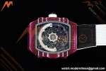 Richard Mille - RM67-02 Custom Made Mutaz Barshim Red NTPT FC/NY Red/Blk Skeleton VAF CRMA7
