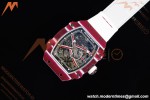 Richard Mille - RM67-02 Custom Made Mutaz Barshim Red NTPT FC/NY Red/Blk Skeleton VAF CRMA7