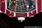 Richard Mille - RM67-02 Custom Made Mutaz Barshim Red NTPT FC/NY Red/Blk Skeleton VAF CRMA7