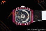Richard Mille - RM67-02 Custom Made Mutaz Barshim Red NTPT FC/NY Red/Blk Skeleton VAF CRMA7