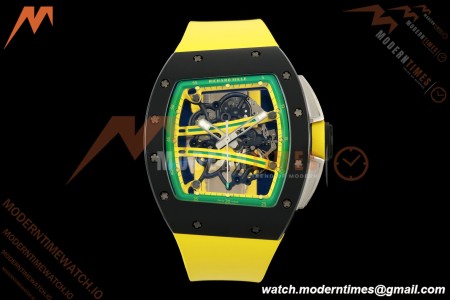 Richard Mille - RM061 Yohan Blake Black Ceramic Grn/Yelw/Yelw Skeleton APSF RMUL2