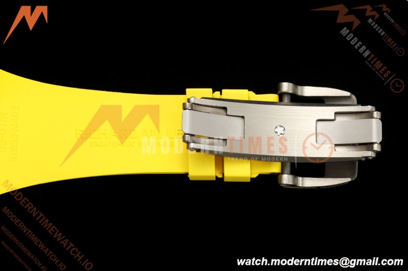 Richard Mille - RM061 Yohan Blake White Ceramic Grn/Yelw/Yelw Skeleton APSF RMUL2