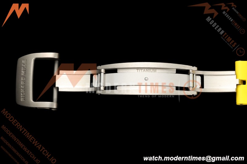 Richard Mille - RM061 Yohan Blake White Ceramic Grn/Yelw/Yelw Skeleton APSF RMUL2