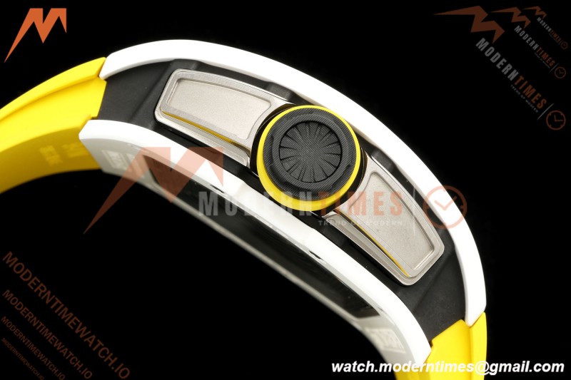 Richard Mille - RM061 Yohan Blake White Ceramic Grn/Yelw/Yelw Skeleton APSF RMUL2