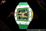 Richard Mille - RM061 Yohan Blake White Ceramic Grn/Yelw/Grn Skeleton APSF RMUL2