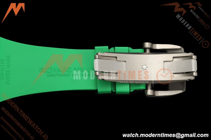 Richard Mille - RM061 Yohan Blake White Ceramic Grn/Yelw/Grn Skeleton APSF RMUL2