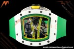 Richard Mille - RM061 Yohan Blake White Ceramic Grn/Yelw/Grn Skeleton APSF RMUL2