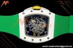 Richard Mille - RM061 Yohan Blake White Ceramic Grn/Yelw/Grn Skeleton APSF RMUL2