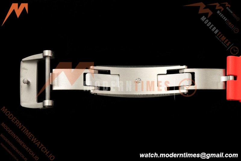 Richard Mille - RM055 Bubba Watson Asia Edition White CER/RU Blk/Red Rehaut Skeleton APSF RMUL2