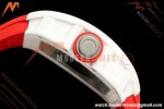 Richard Mille - RM055 Bubba Watson Asia Edition White CER/RU Blk/Red Rehaut Skeleton APSF RMUL2