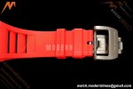 Richard Mille - RM055 Bubba Watson Asia Edition White CER/RU Blk/Red Rehaut Skeleton APSF RMUL2