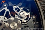 Richard Mille - RM35-02 Custom Made Black NTPT FC/RU Red/Blk Skeleton VPF RMAL1 Free Sprung