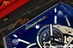 Richard Mille - RM35-02 Custom Made Black NTPT FC/RU Red/Blk Skeleton VPF RMAL1 Free Sprung
