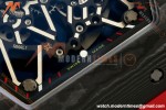 Richard Mille - RM35-02 Custom Made Black NTPT FC/RU Red/Blk Skeleton VPF RMAL1 Free Sprung