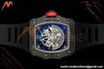 Richard Mille - RM35-02 Custom Made Black NTPT FC/RU Blk/Blk Skeleton VPF RMAL1 Free Sprung