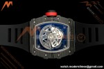 Richard Mille - RM35-02 Custom Made Black NTPT FC/RU Blk/Blk Skeleton VPF RMAL1 Free Sprung