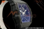 Richard Mille - RM35-02 Custom Made Black NTPT FC/RU Blk/Blk Skeleton VPF RMAL1 Free Sprung