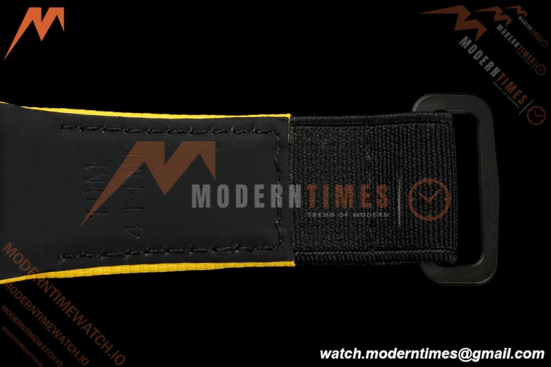 Richard Mille - RM88 Smiley Black Ceramic Velcro Yellow Nylon Strap Skeleton Dial RMF Tourbillon