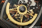 Richard Mille - RM88 Smiley Black Ceramic Velcro Yellow Nylon Strap Skeleton Dial RMF Tourbillon