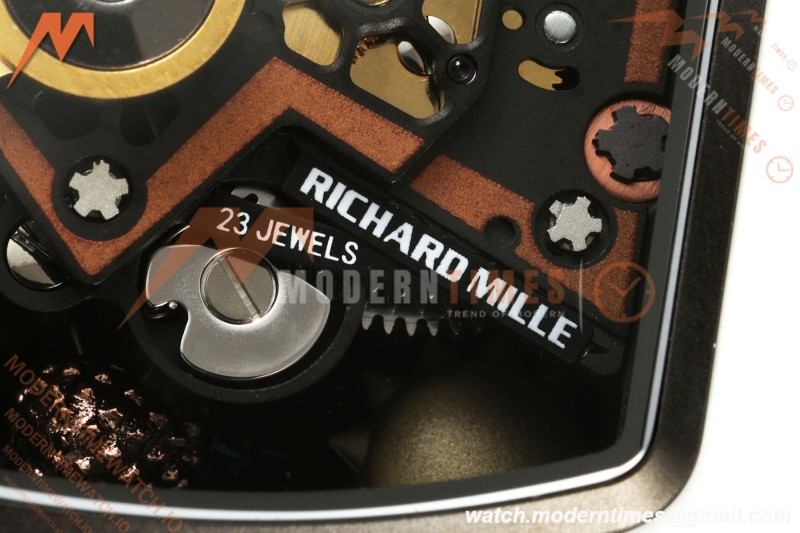 Richard Mille - RM88 Smiley White Ceramic Velcro White Nylon Strap Skeleton Dial RMF Tourbillon