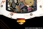 Richard Mille - RM88 Smiley White Ceramic White Rubber Strap Skeleton Dial RMF Tourbillon