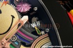 Richard Mille - RM88 Smiley Black Ceramic Black Rubber Strap Skeleton Dial RMF Tourbillon