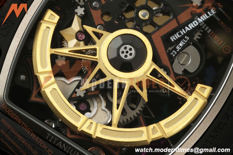 Richard Mille - RM88 Smiley Black Ceramic Black Rubber Strap Skeleton Dial RMF Tourbillon