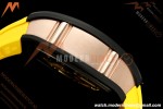 Richard Mille - RM88 Smiley Black Ceramic Yellow Rubber Strap Skeleton Dial RMF Tourbillon