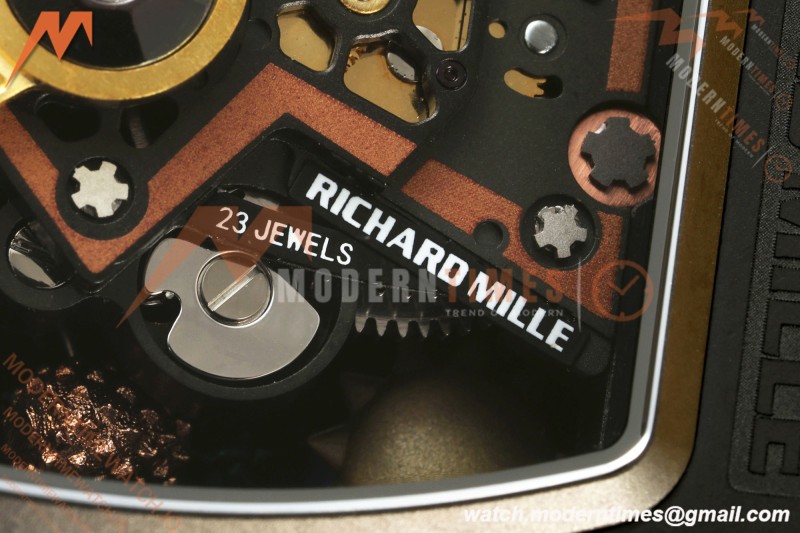 Richard Mille - RM88 Smiley Black Ceramic Yellow Rubber Strap Skeleton Dial RMF Tourbillon