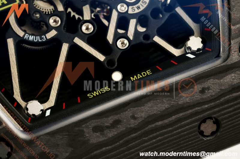 Richard Mille - RM35-01 Rafael Nadal Blk/Wht/Wht NTPT M1F RMUL3