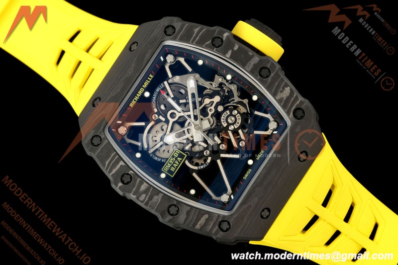 Richard Mille - RM35-01 Rafael Nadal Blk/Yelw/Yelw NTPT M1F RMUL3 | 리차드 밀 - RM35-01 라파엘 나달 블랙/옐로우/옐로우 NTPT M1F RMUL3