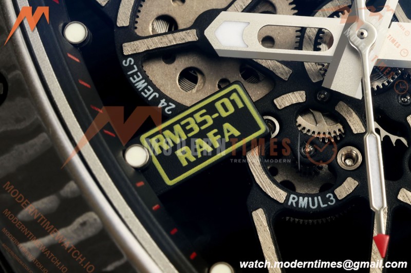 Richard Mille - RM35-01 Rafael Nadal Blk/Blue/Blue NTPT M1F RMUL3