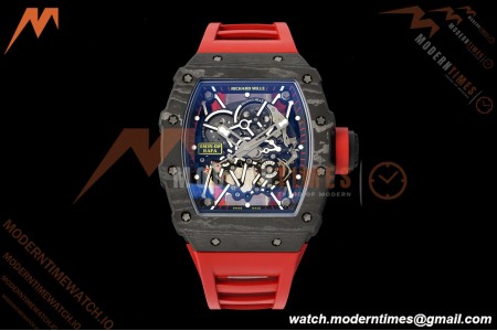 Richard Mille - RM35-02 Rafael Nadal Blk/Red/Red NTPT Skeleton Dial APSF RMAL1
