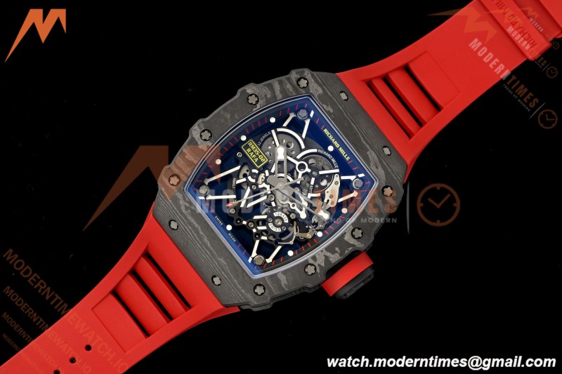 Richard Mille - RM35-02 Rafael Nadal Blk/Red/Red NTPT Skeleton Dial APSF RMAL1