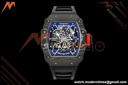Richard Mille - RM35-02 Rafael Nadal Blk/Blk/Red NTPT Skeleton Dial APSF RMAL1