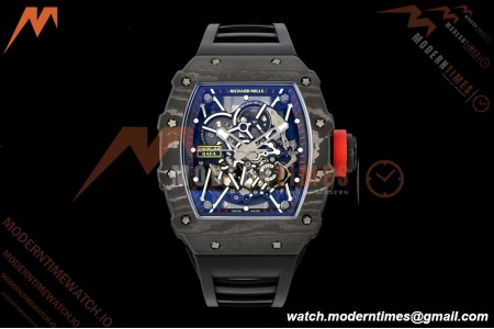Richard Mille - RM35-02 Rafael Nadal Blk/Blk/Red NTPT Skeleton Dial APSF RMAL1 | 리차드 밀 - RM35-02 라파엘 나달 블랙/블랙/레드 NTPT 스켈레톤 다이얼 APSF RMAL1