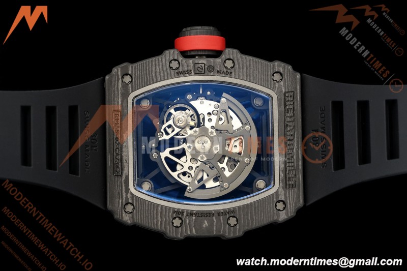 Richard Mille - RM35-02 Rafael Nadal Blk/Blk/Red NTPT Skeleton Dial APSF RMAL1