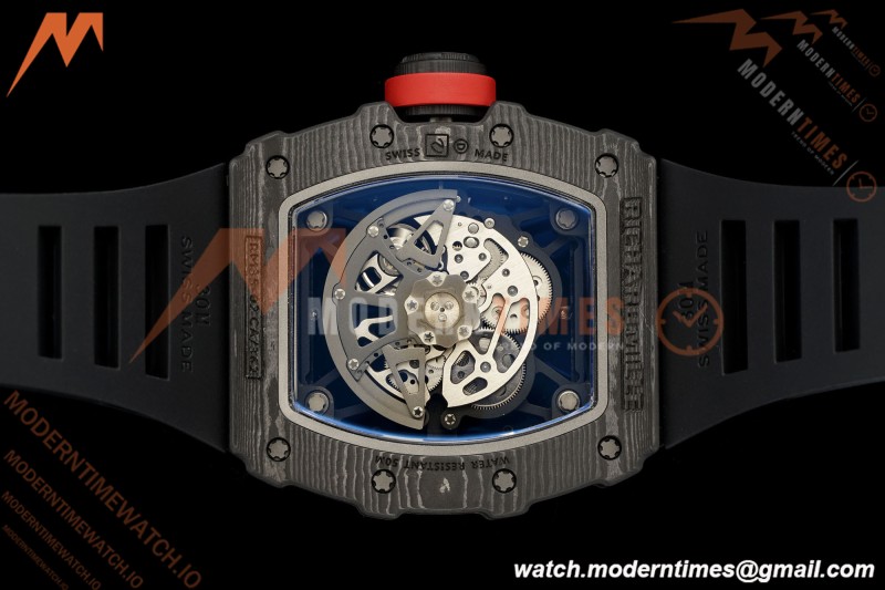 Richard Mille - RM35-02 Rafael Nadal Blk/Blk/Red NTPT Skeleton Dial APSF RMAL1